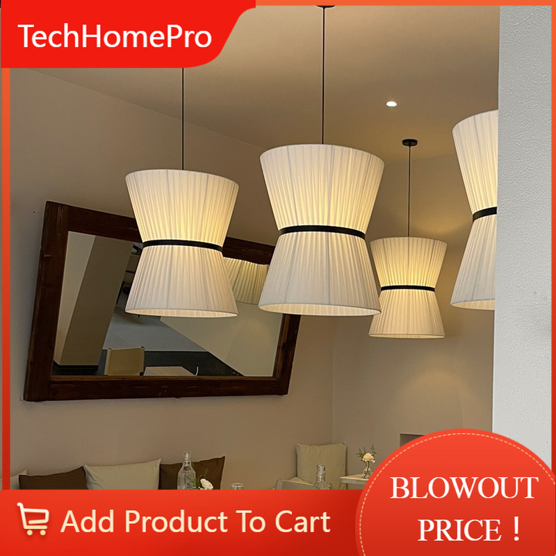 Interior Design Years Of Study - TechHPModern Designer Minimalist Fabric LEDPendant Light