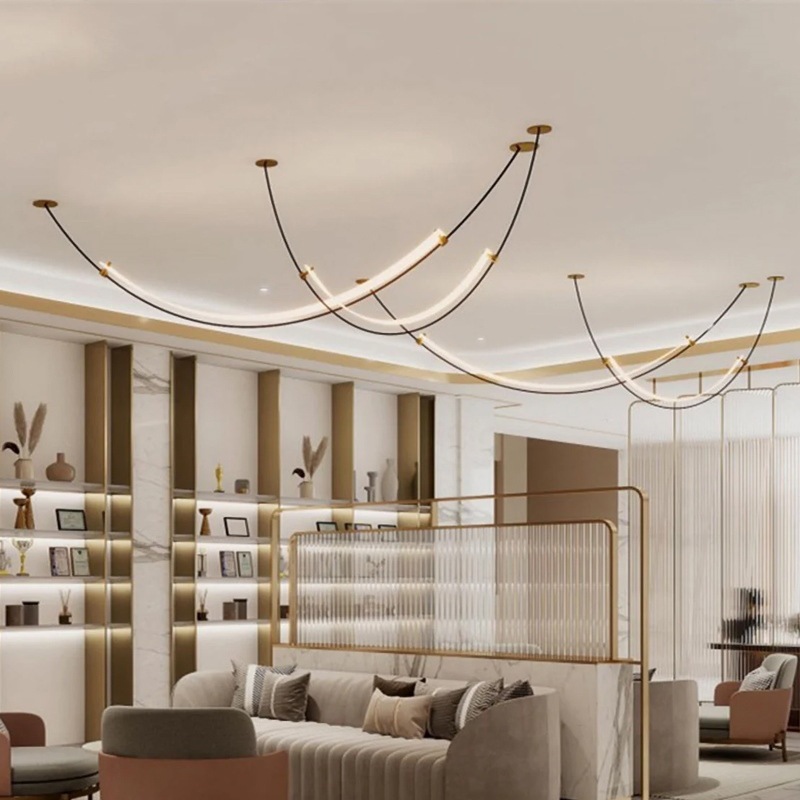 Interior Design Years Of Study - Denmark Designer Pendant Light LED Line