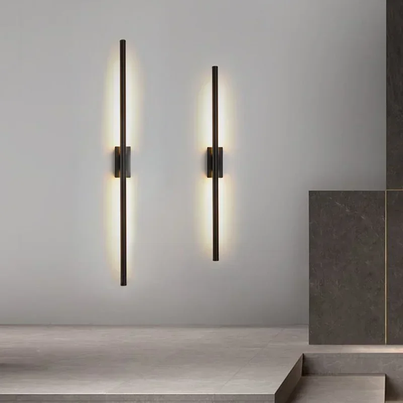 Interior Design Years Of Study - Nordic Light Luxury Metal Wall Lamp