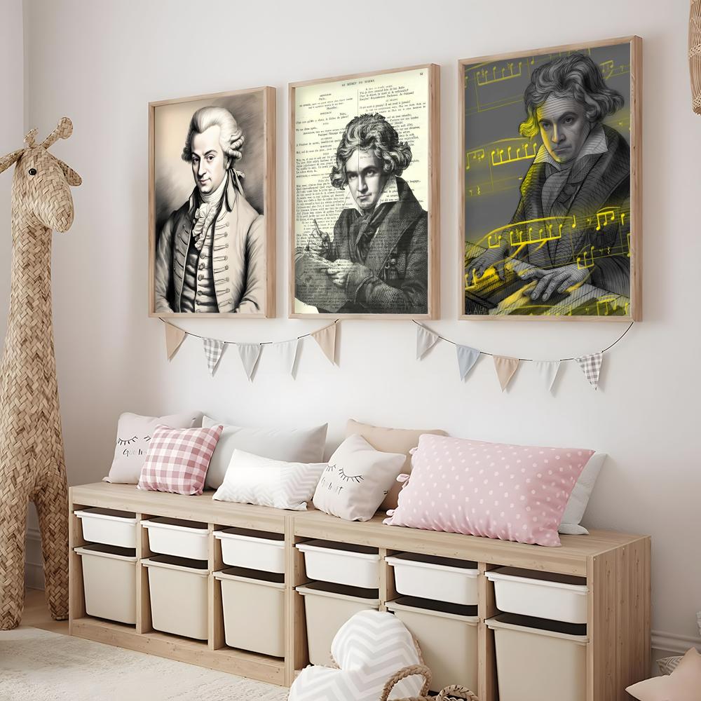 Classic Music M-Mozart Poster  - đánh giá và giá Interior Design Ideas