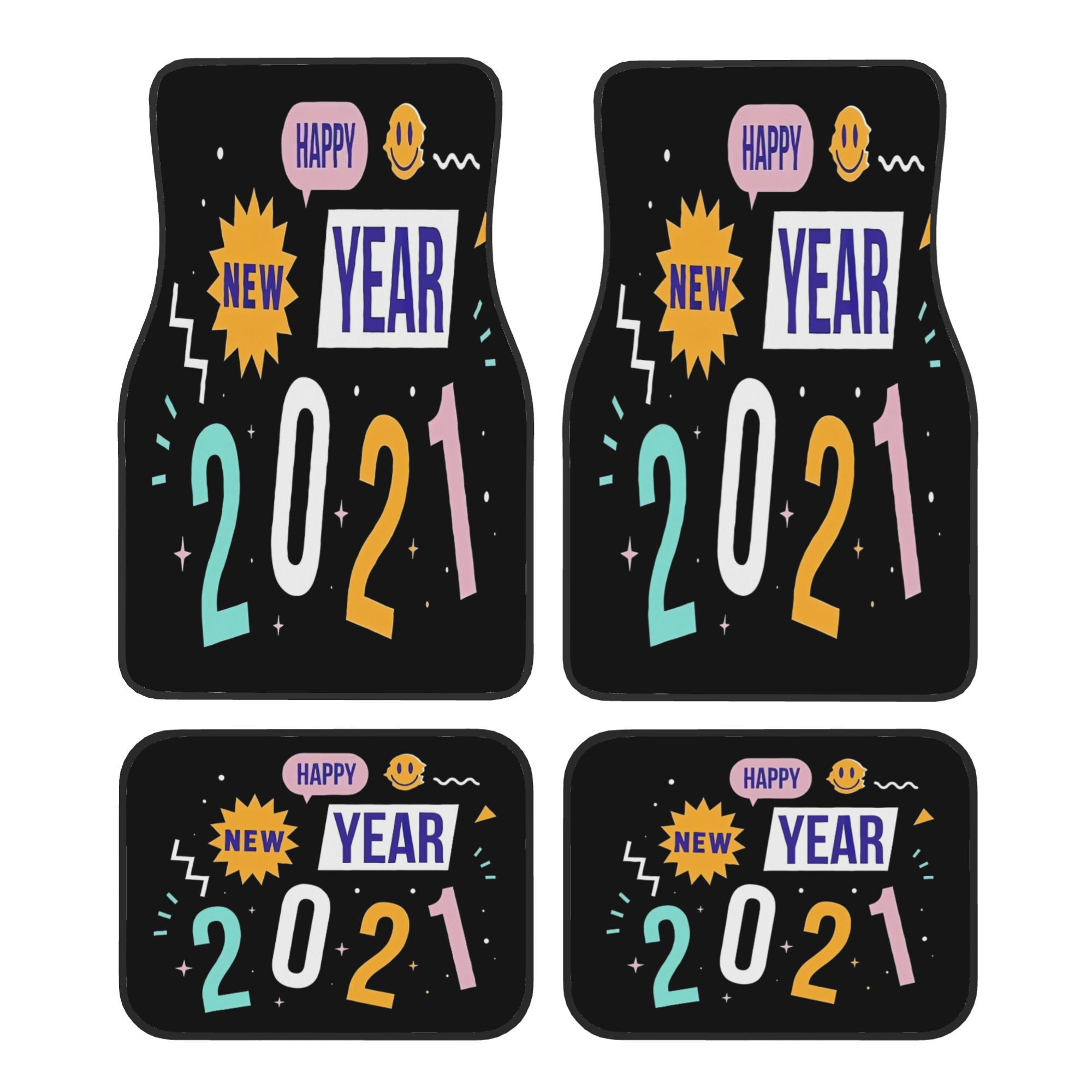 4pcs Happy New Year 2021 Made  - đánh giá và giá Interior Design Its