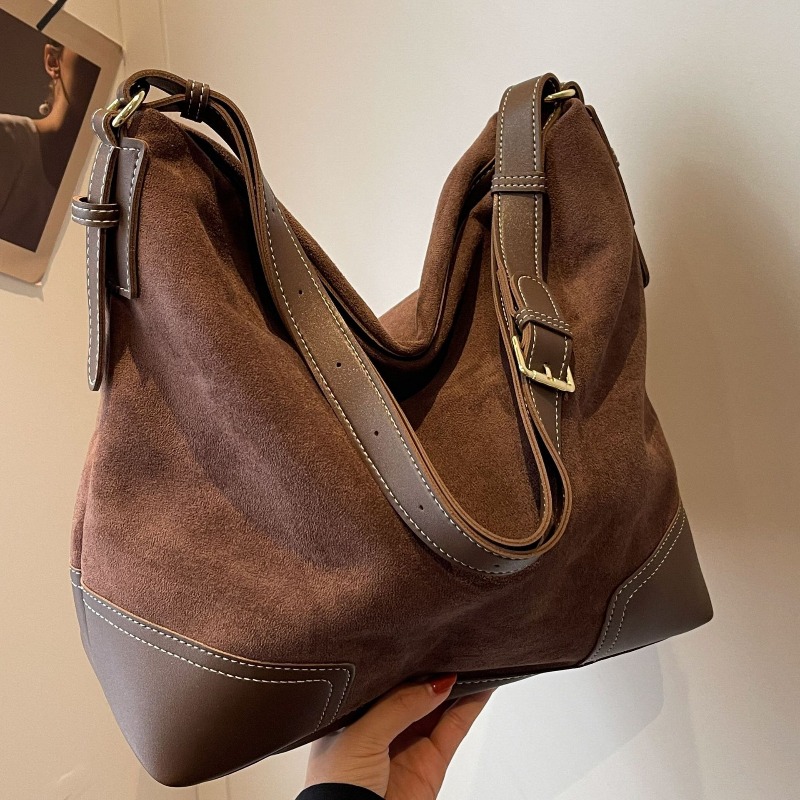 Suede Trendy Versatile Tote Ba - đánh giá và giá Interior Design Class