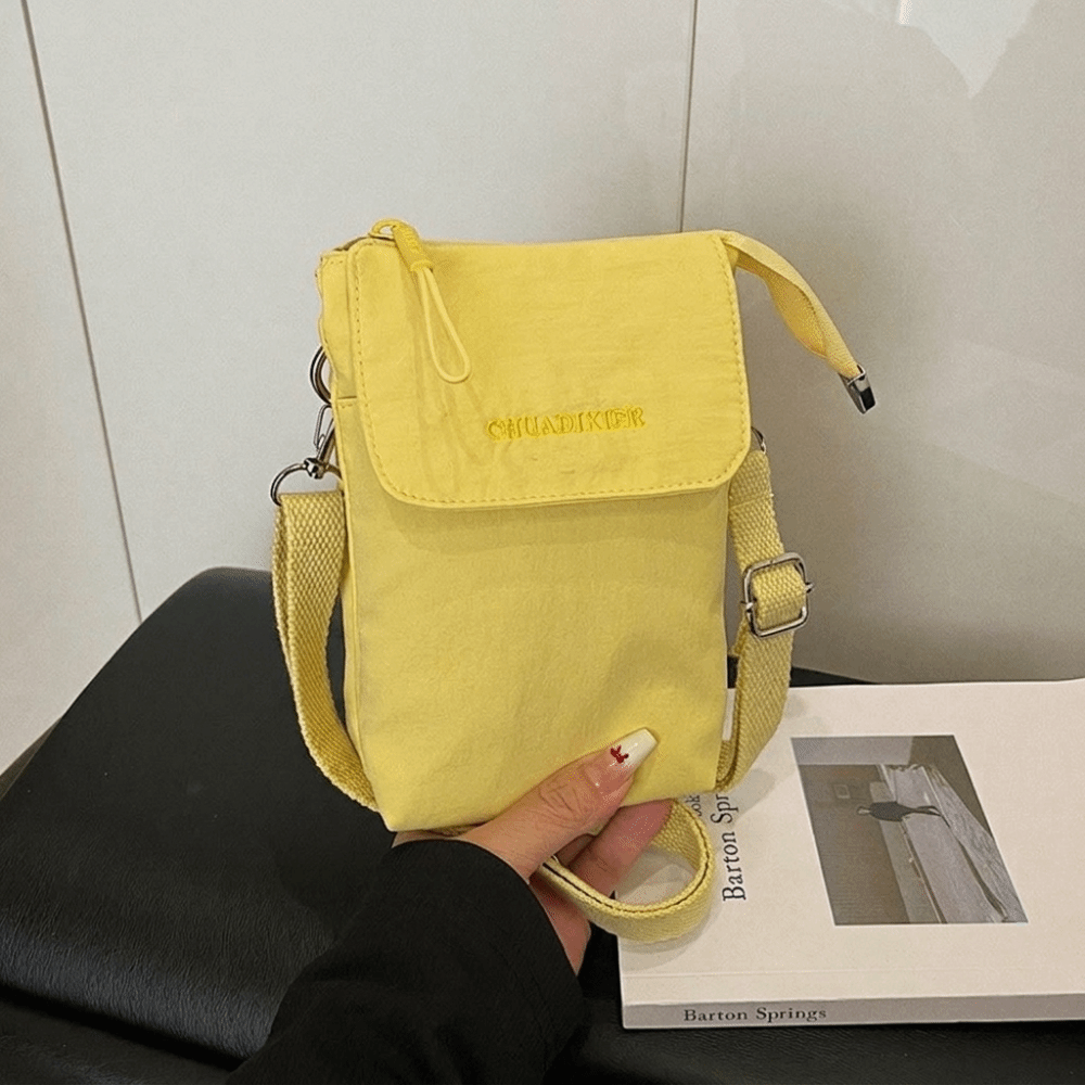 Solid Color Nylon Phone Bag Ul - đánh giá và giá Interior Design Simple