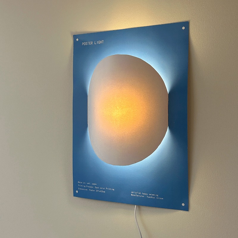 Simple Designer Paper Wall Lam - đánh giá và giá Interior Design Illustration