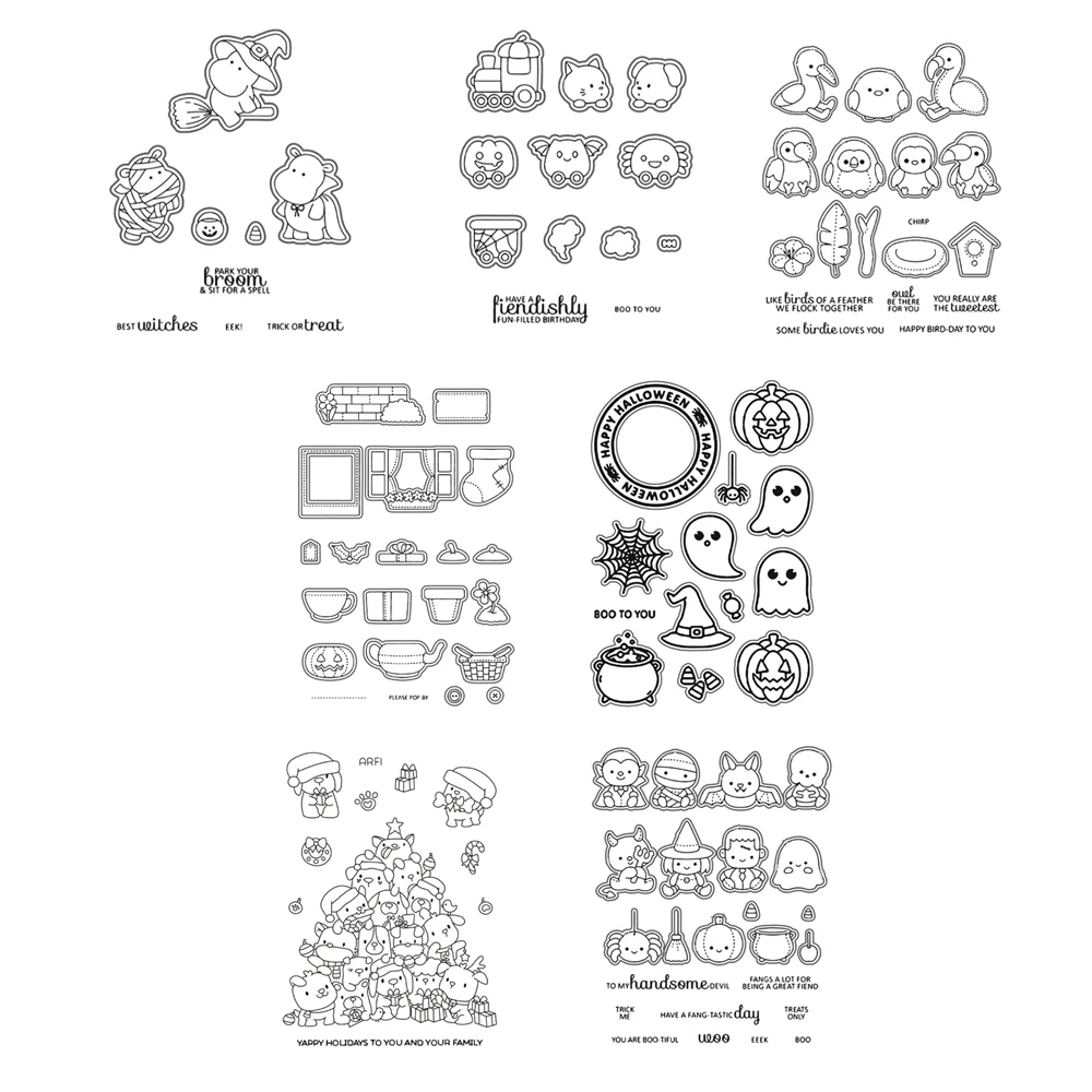 Cutting Dies and Clear Stamps  - đánh giá và giá Interior Design Paper