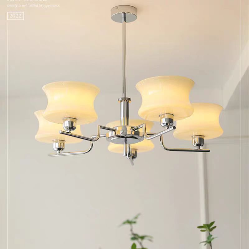 Belue Chandelier French Milky  - đánh giá và giá Interior Design Years Of Study