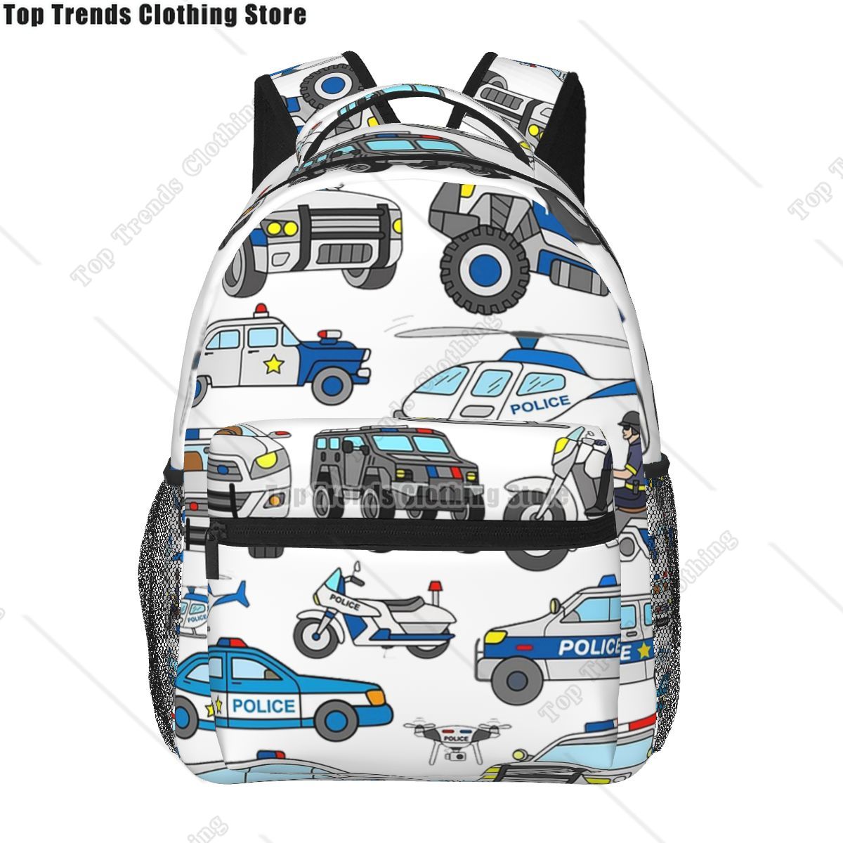 Police Car Design Backpacks Bo - đánh giá và giá Interior Design Course