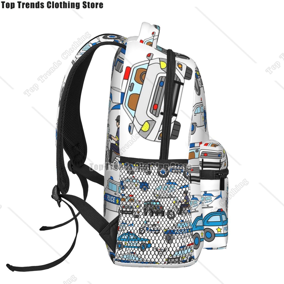 Police Car Design Backpacks Bo - đánh giá và giá Interior Design Course