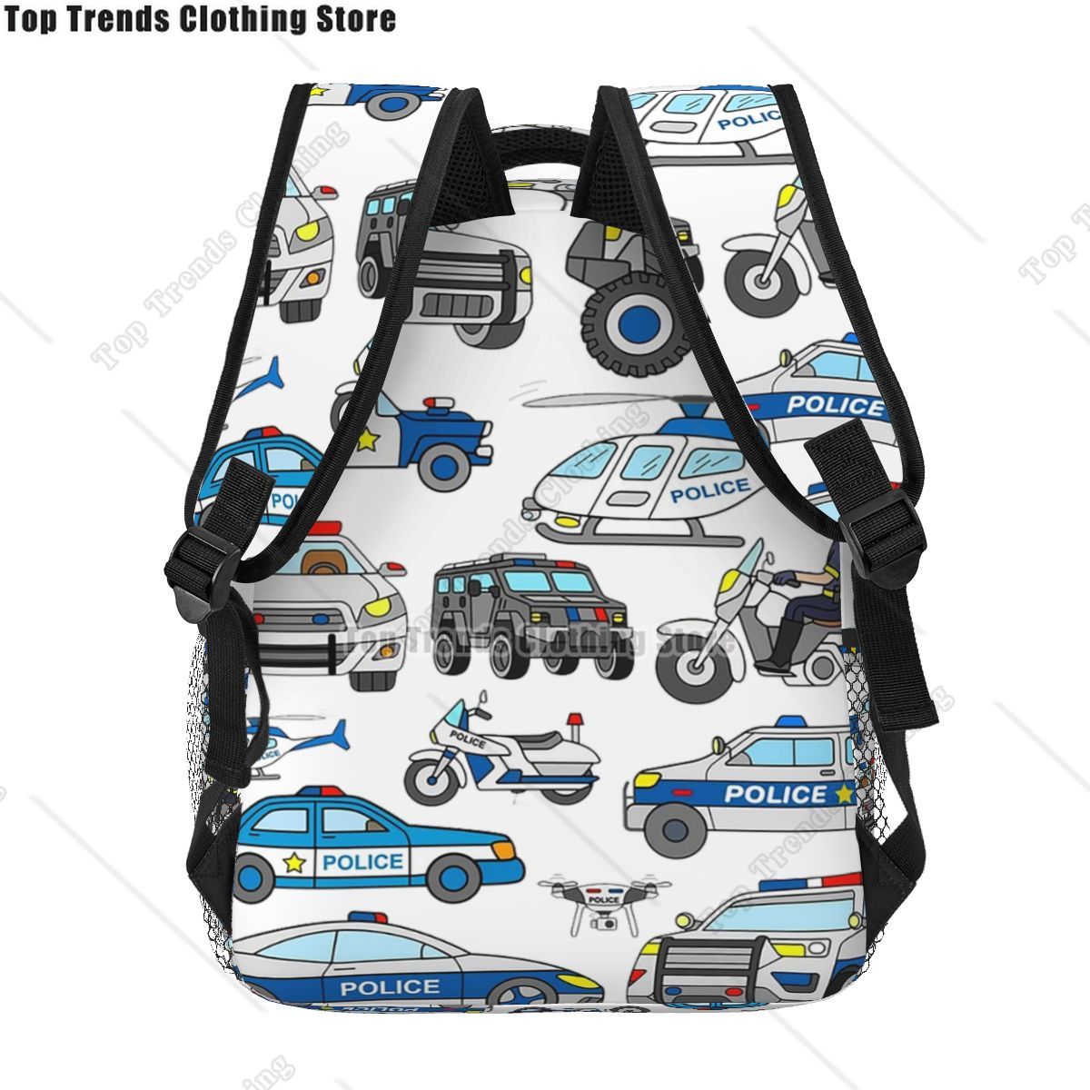 Police Car Design Backpacks Bo - đánh giá và giá Interior Design Course