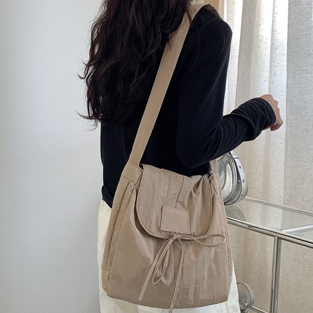 Korean Style Flap Nylon Bow Cr - đánh giá và giá Interior Design Korean Style
