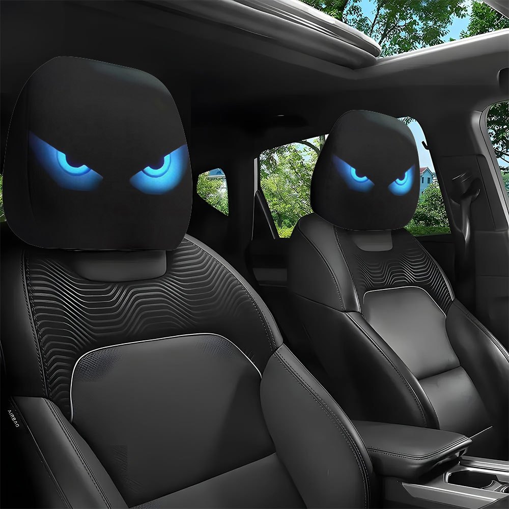 2pcs Car Headrest Covers Featu - đánh giá và giá Interior Design Course