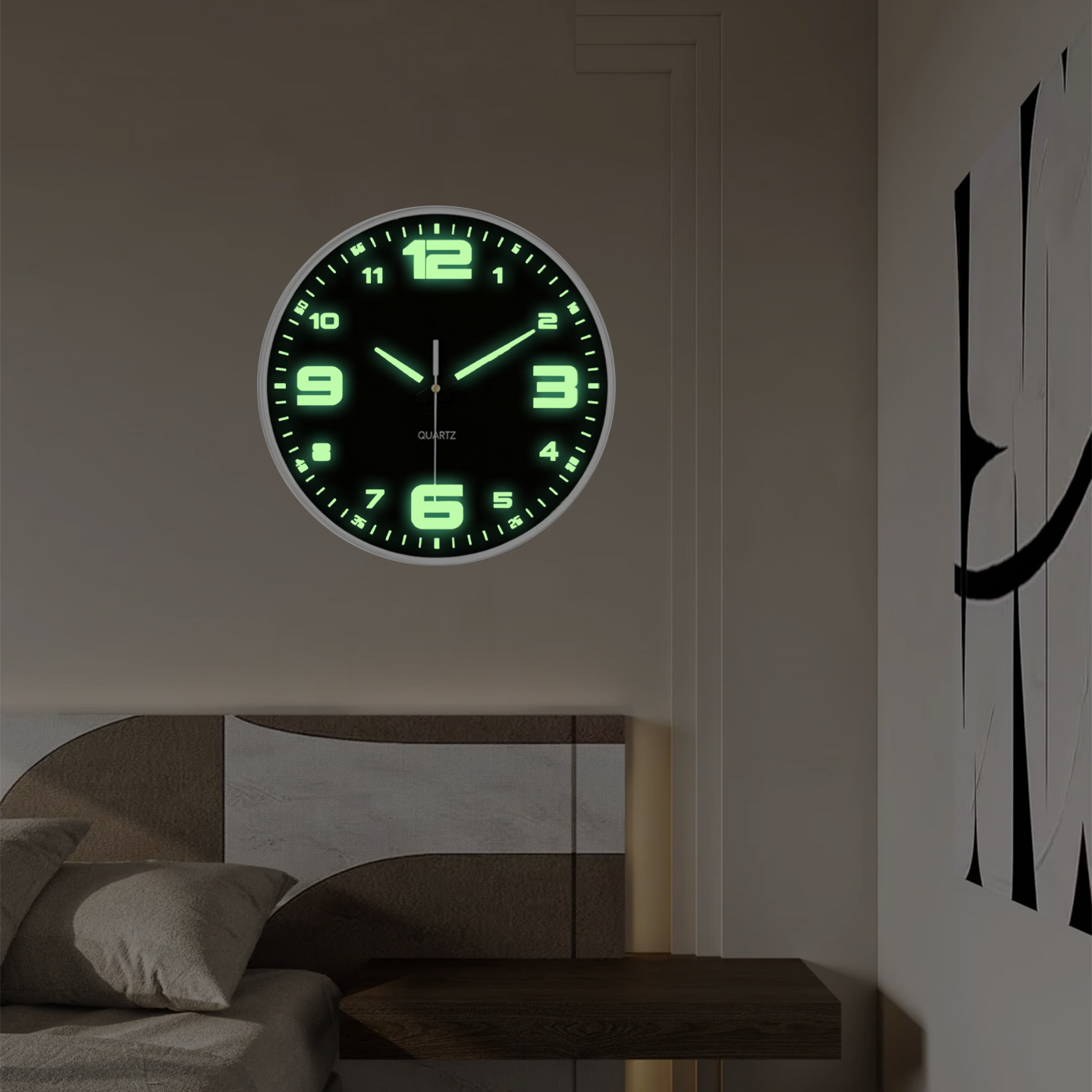 2026 New Night Glow Wall Clock - đánh giá và giá Interior Design Ideas