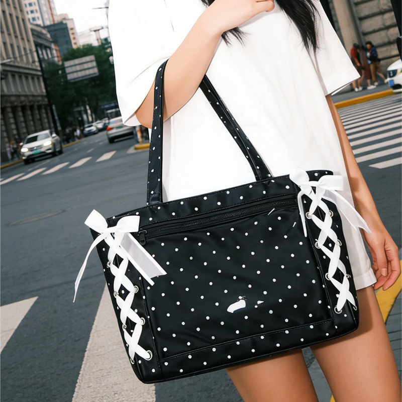 Japanese Polka Dot Shoulder Ba - đánh giá và giá Interior Design Journal
