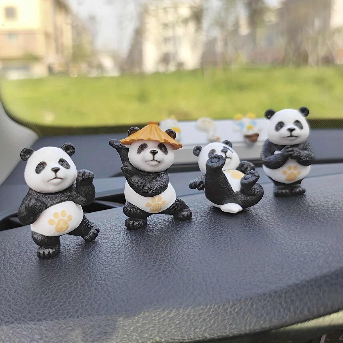 4pcs/set Panda Design Car Orna - đánh giá và giá Interior Design Course