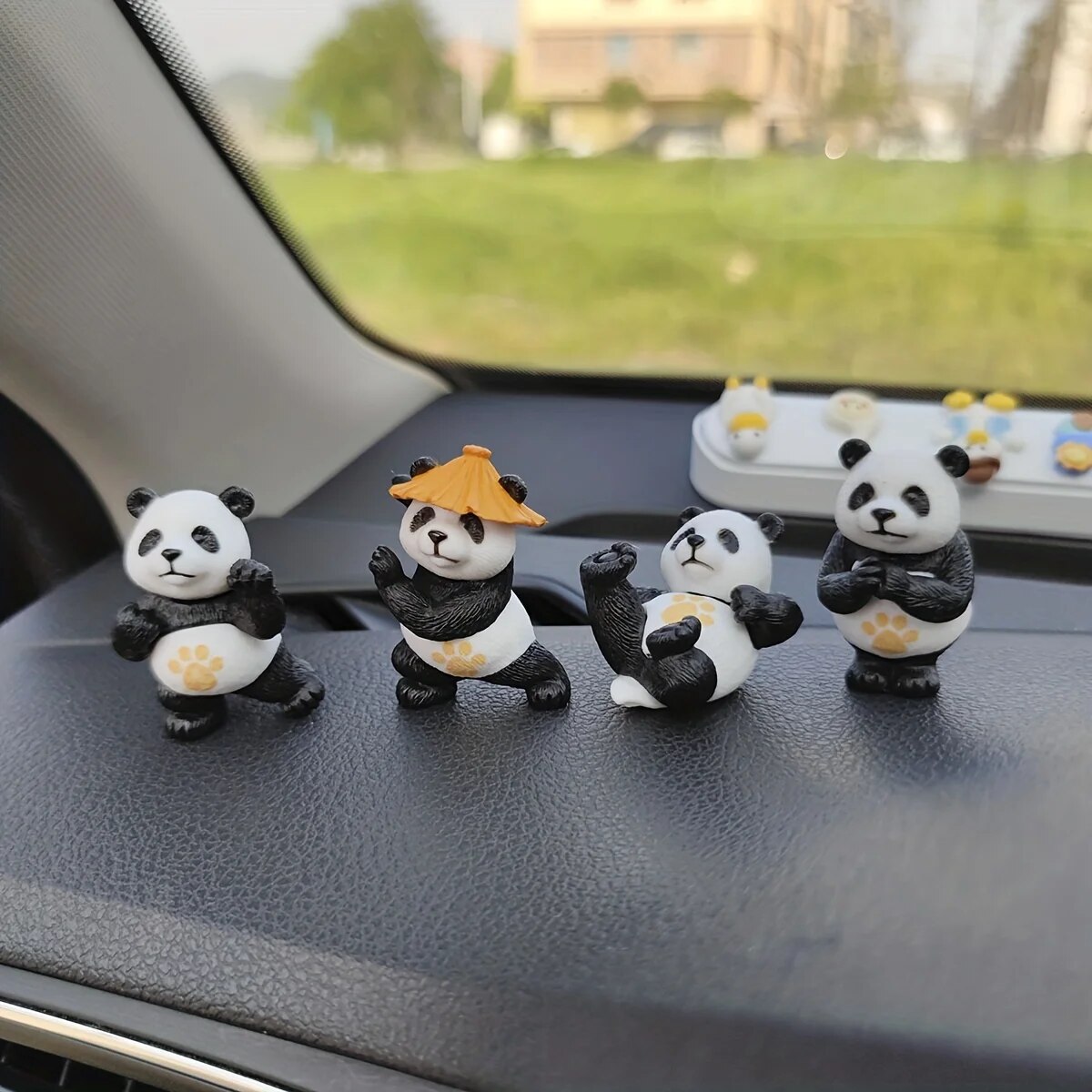 4pcs/set Panda Design Car Orna - đánh giá và giá Interior Design Course