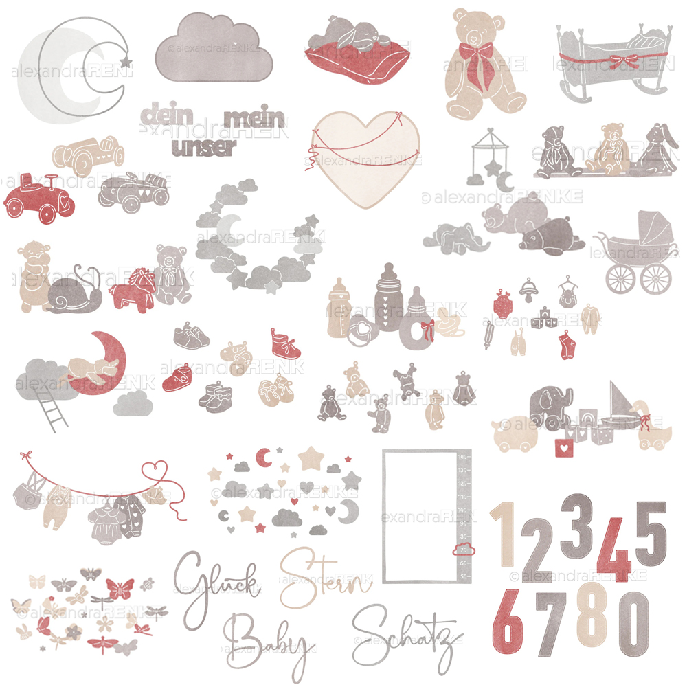 Piggy Craft metal cutting dies - đánh giá và giá Interior Design Paper