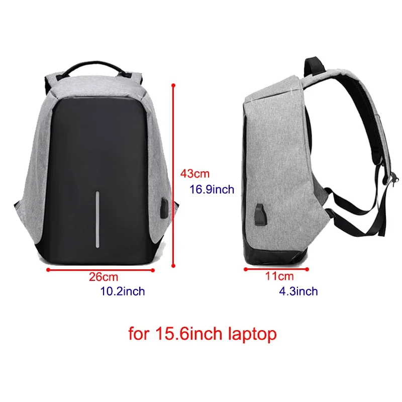 Anti-theft Backpack Bag 15.6 I - đánh giá và giá Interior Design Journal