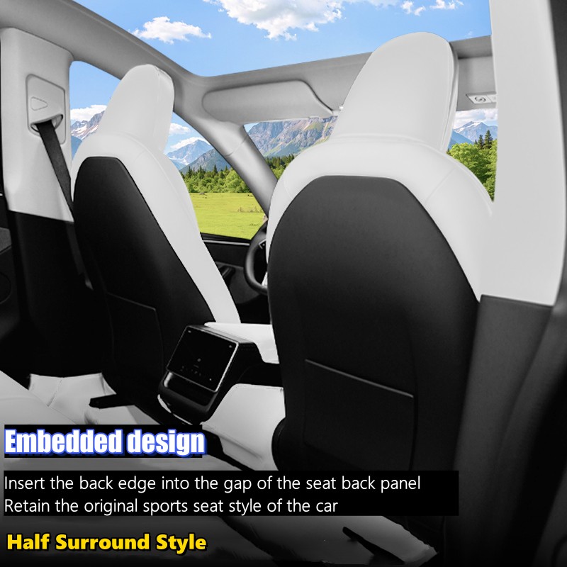 Car Seat Cover For Tesla Model - đánh giá và giá Interior Design Mockup