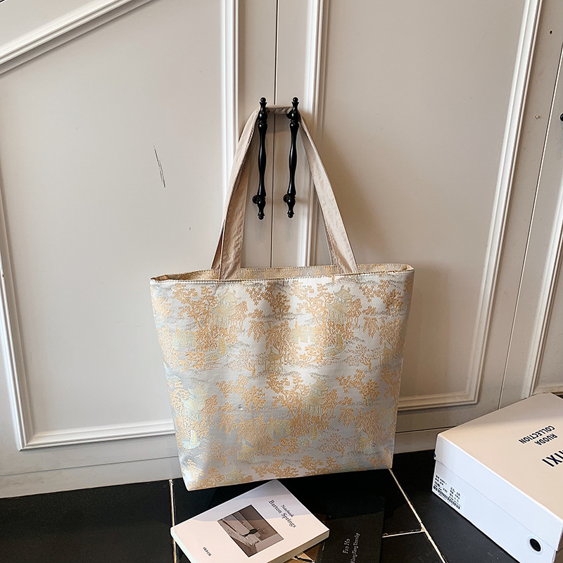 Simple Large Capacity Tote Bag - đánh giá và giá Interior Design Class