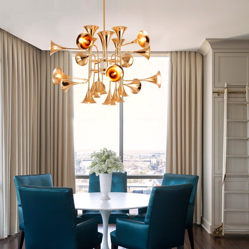 Nordic Trumpet Pendant Lamp fo - đánh giá và giá Interior Design Years Of Study