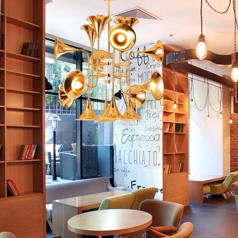 Nordic Trumpet Pendant Lamp fo - đánh giá và giá Interior Design Years Of Study